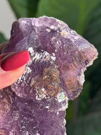 Image 9 of NATURAL RAINBOW IRIDESCENT CUBIC FLUORITE -CHINA- E