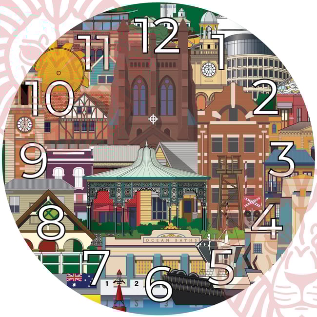NEWCASTLE CLOCK WORLDSCAPE COLLECTIVE