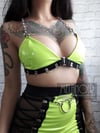 Electric PVC Bralette - Multiple colors (made to order)