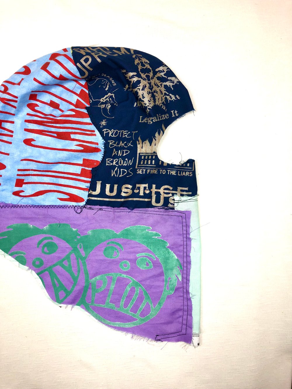 still patched mask