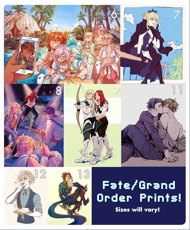 Fate/Grand Order Prints