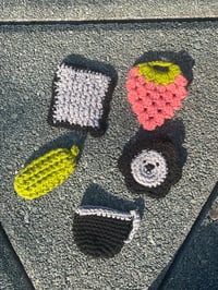 Acrylic scrubbies