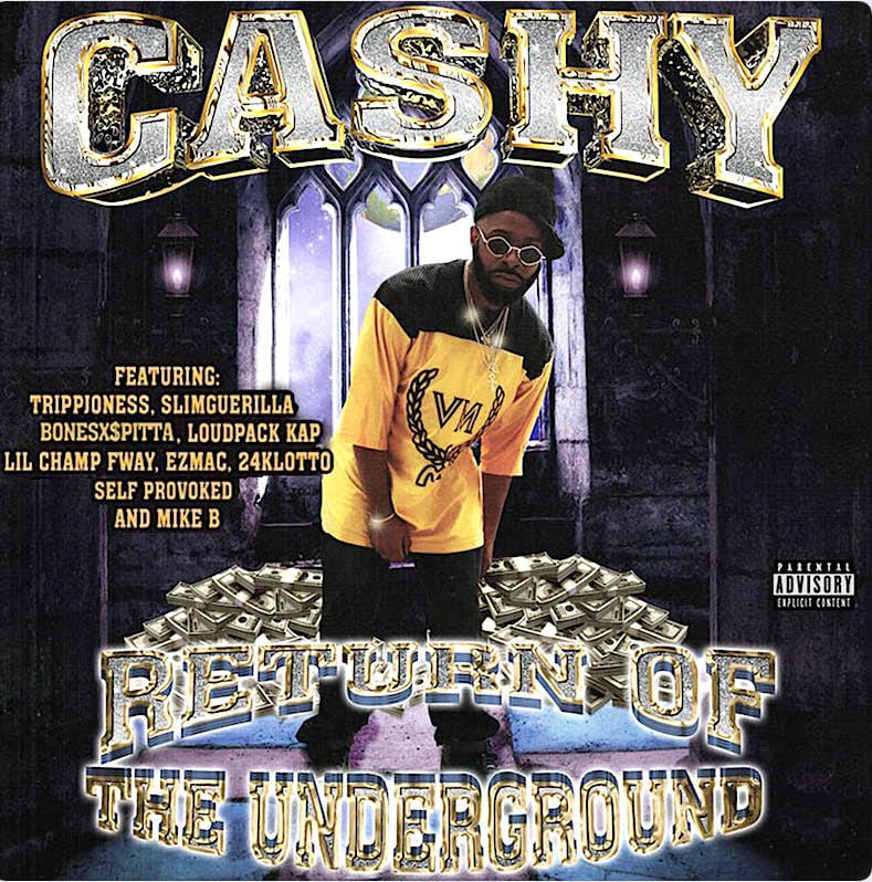 Image of CASHY - RETURN OF THE UNDERGROUND - limited cassette release