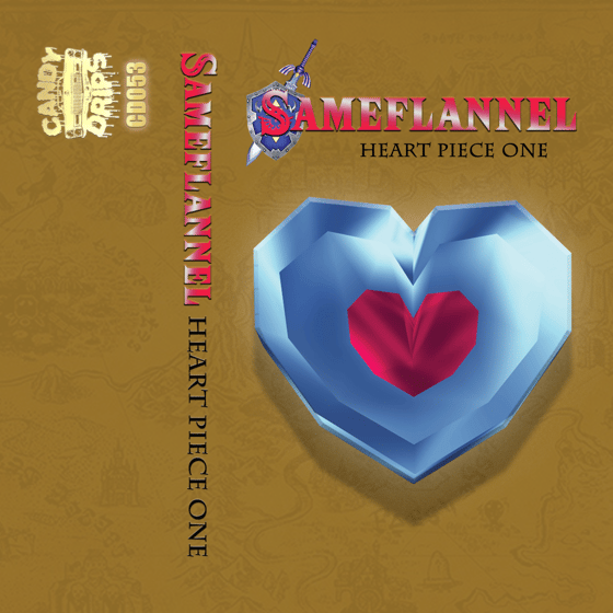 Image of sameflannel - heart piece one - limited edition cassette 