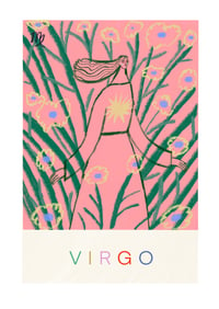 Virgo art print