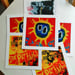 Image of "Primal Screaming - Electric Painting No. 20"  - limited edition print 20x20cm
