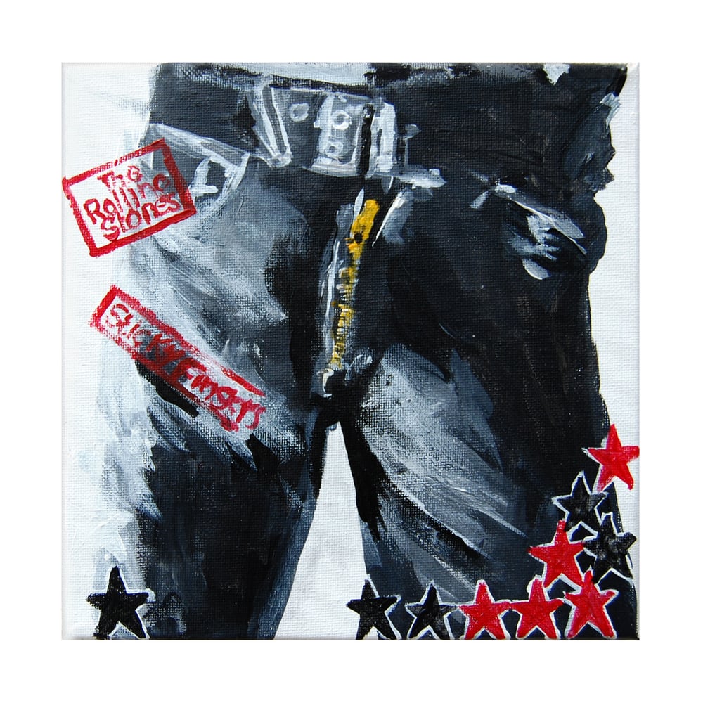 Image of Sean Worrall - "Sticky Fingers - Electric Painting No. 22" Limited edition print
