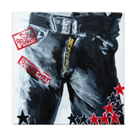 Image 1 of Sean Worrall - "Sticky Fingers - Electric Painting No. 22" Limited edition print