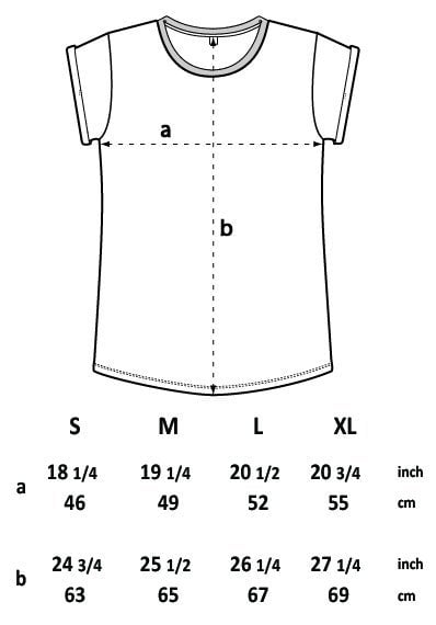 Merman Roll Sleeve T-shirt (Organic)