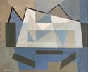 Sophie Taxell (1911-1996) 'Blue Abstract, 1954' 