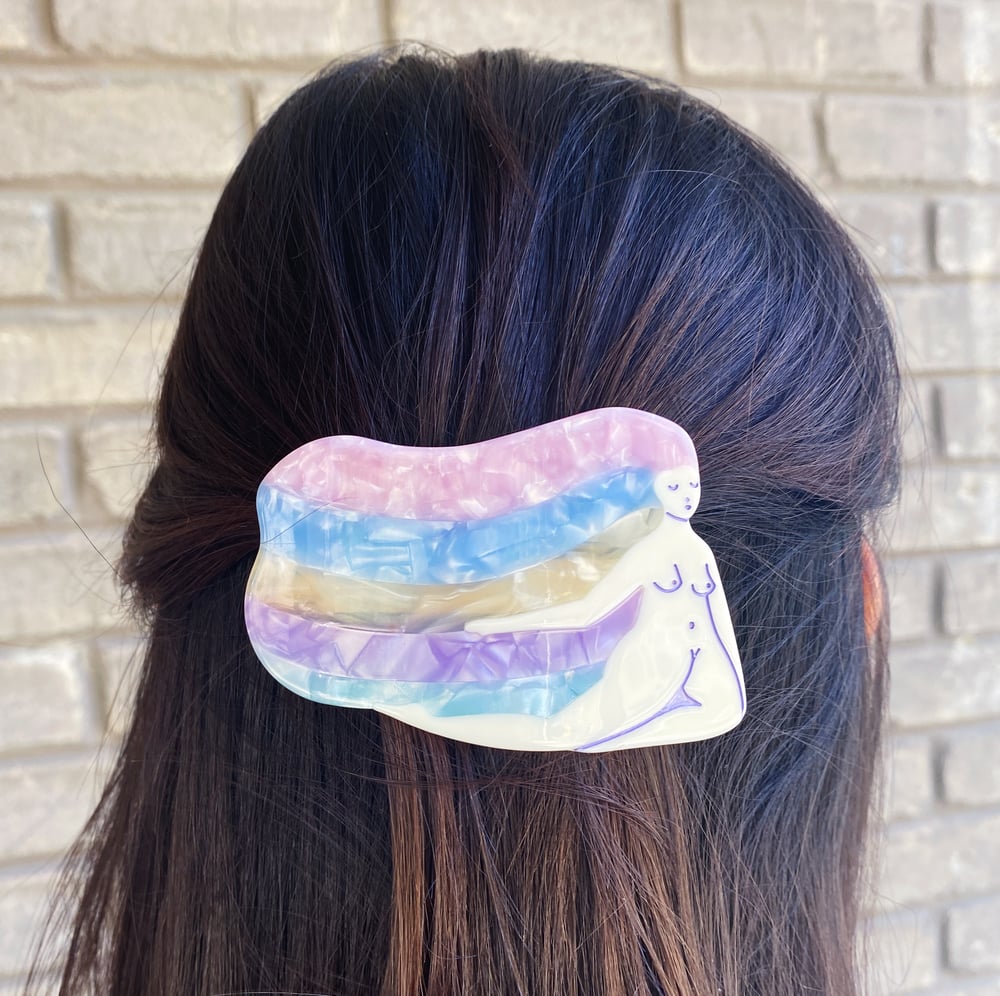 Image of Rainbow Girl Barrette