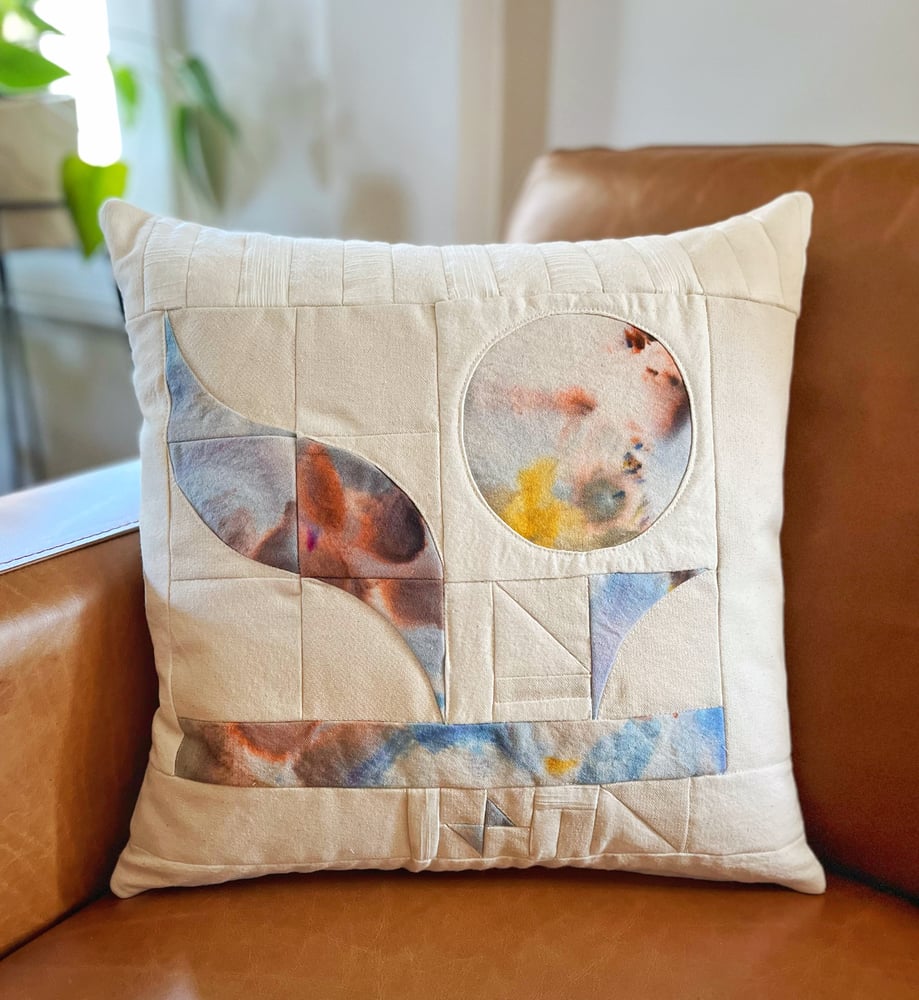 Image of ONE-OF-A-KIND QUILTED THROW PILLOWS