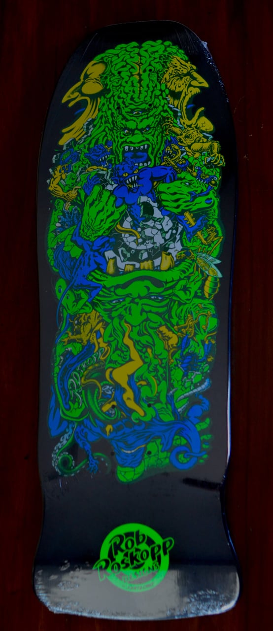 Santa Cruz - Rob Roskopp Target 5 skateboard deck | SKATEBOARDS