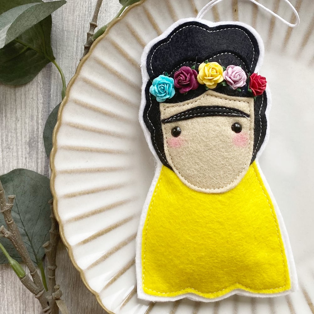 Image of Frida Khalo decoration