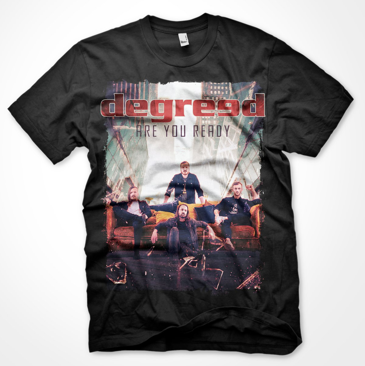 Image of "Are You Ready" artwork T-Shirt GIRLIE