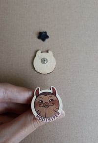 Image 2 of Hooty Wooden Pins 