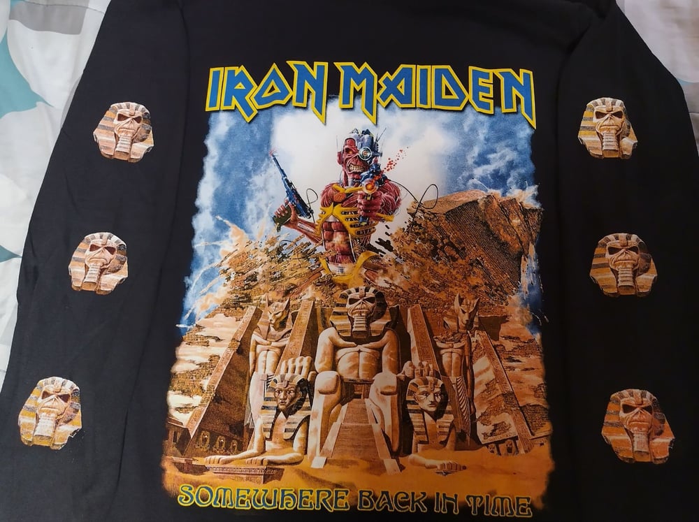 Iron Maiden Somewhere back in time LONG SLEEVE