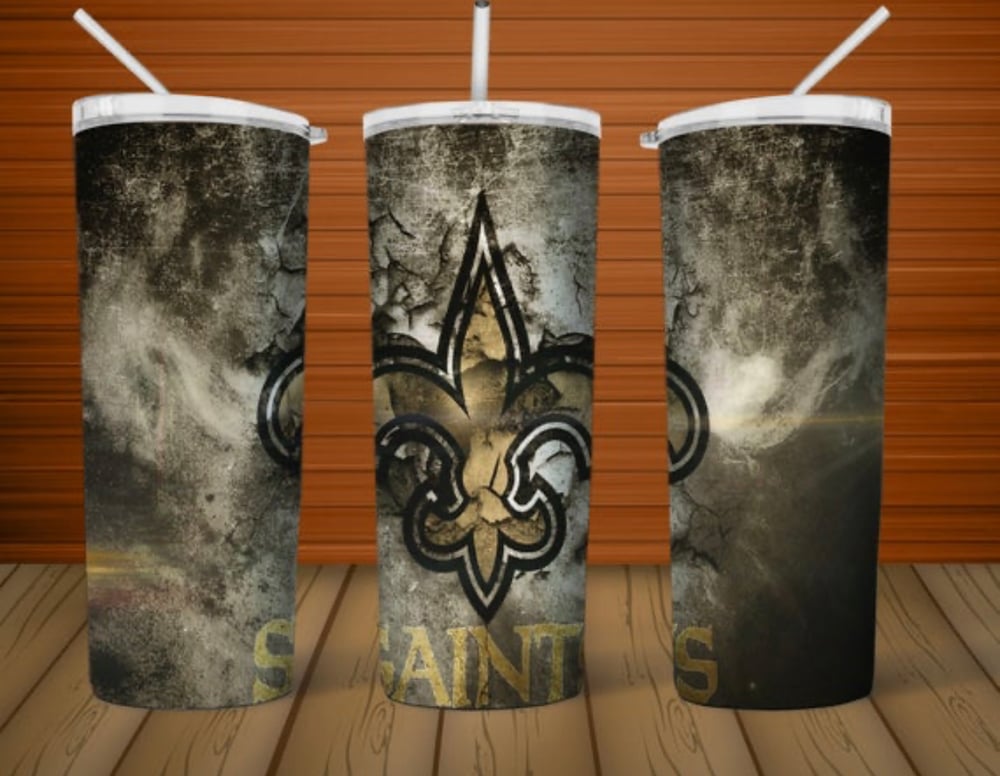 NO Saints Tumbler Wrap 20 Oz Skinny Tumbler Designs 20 Oz 