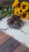 Sunset patterns dice bag