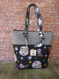 Image 1 of Colorful Sugar Skulls Handbag