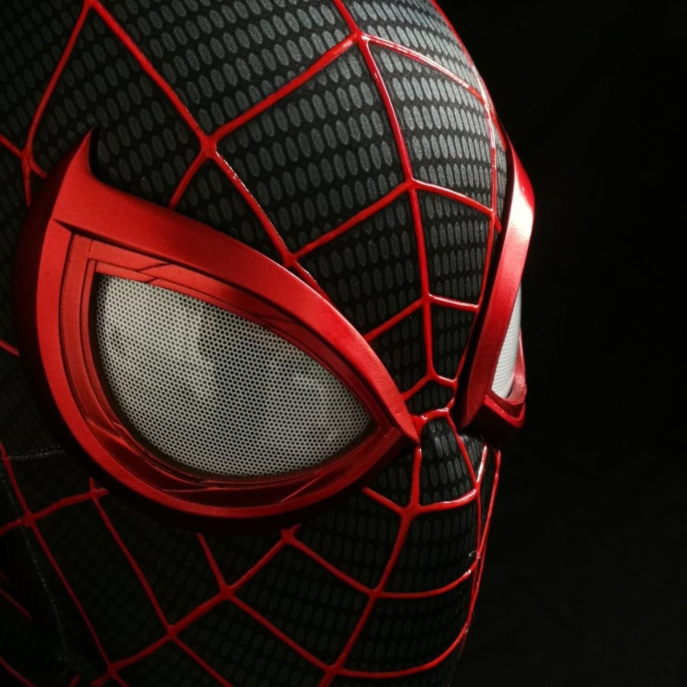  Spider-Man Miles Morales Cosplay Mask