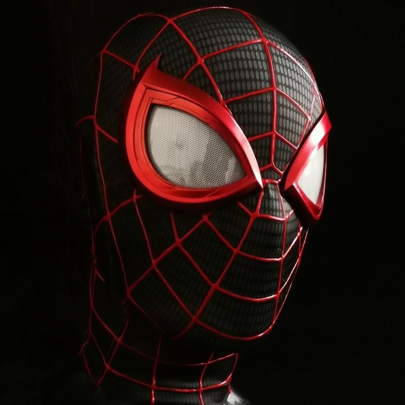  Spider-Man Miles Morales Cosplay Mask