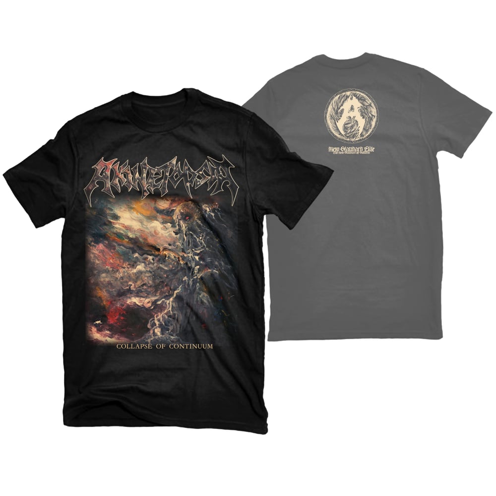 Image of AKINETOPSIA "COLLAPSE OF CONTINUUM" T-SHIRT