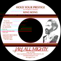 Image 1 of King Kong - Hold Your Prestige 7" (Jah All Mighty) 