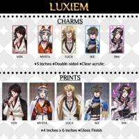 Image 1 of Luxiem Charms and Prints