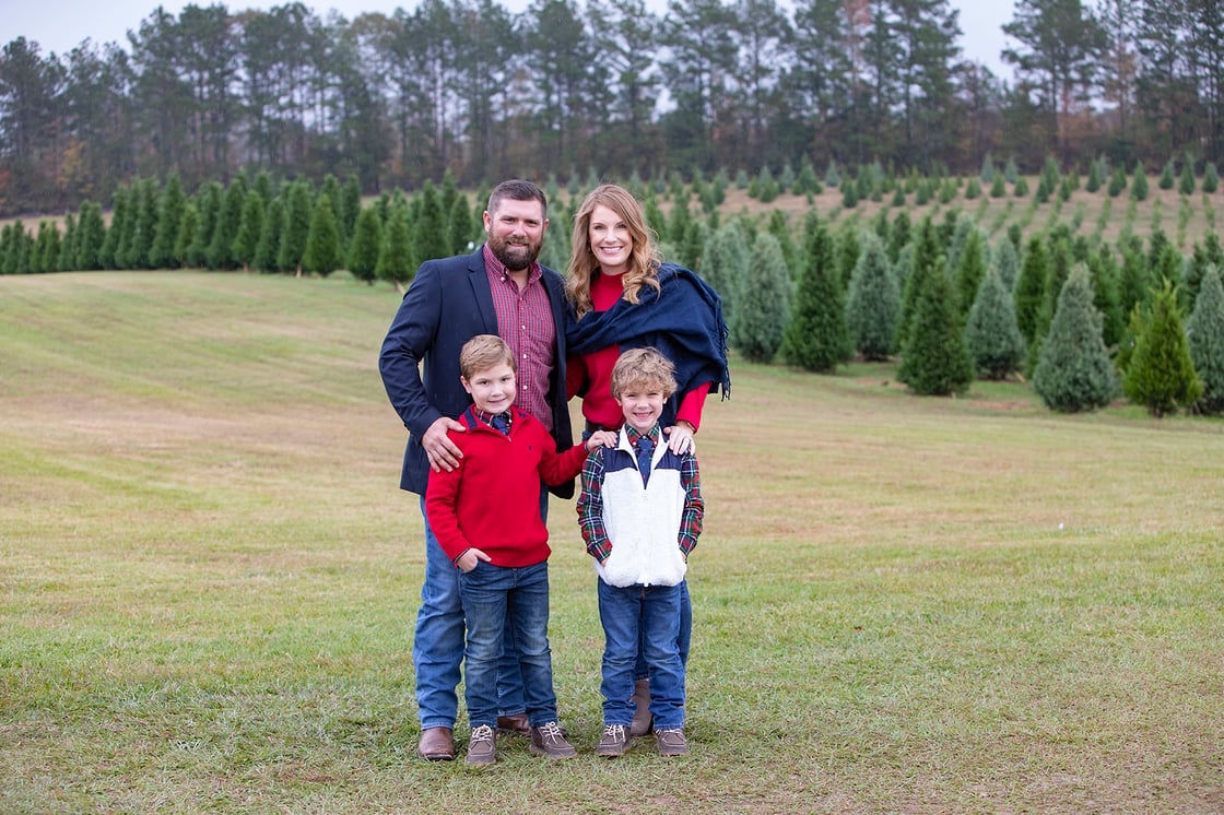 Image of  CHRISTMAS TREE FARM mini session