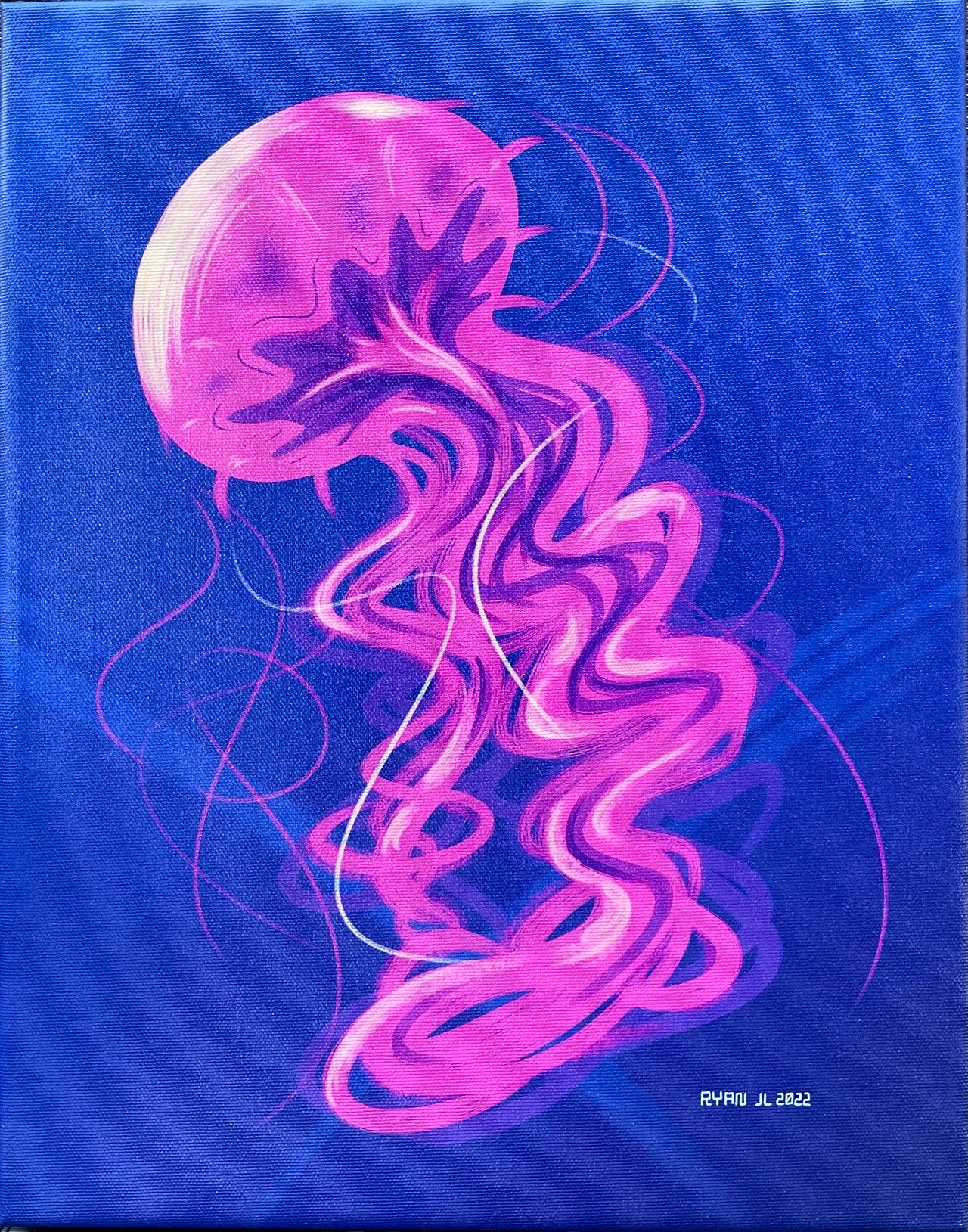 Image of Jellyfish Canvas Print
