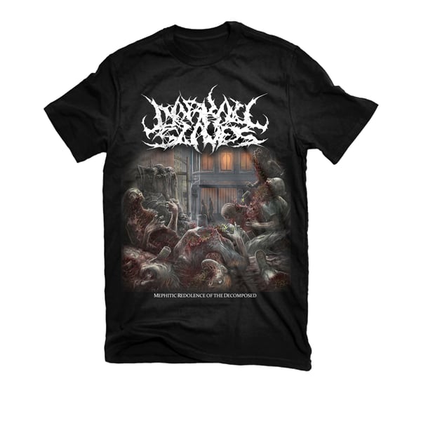 Image of DARKALL SLAVES "MEPHITIC REDOLENCE OF THE DECOMPOSED" T-SHIRT