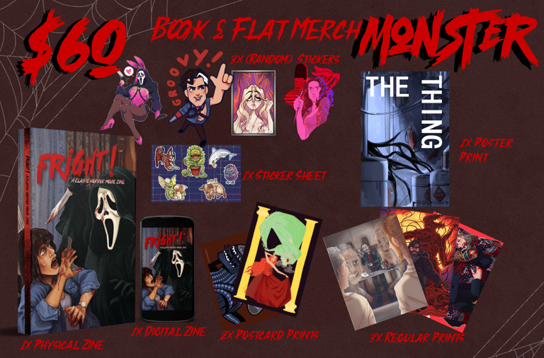 Monster - Book & Flat Merch