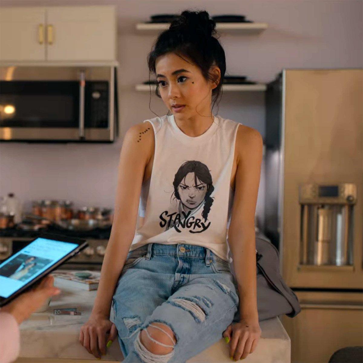 Image of Stay Angry Always Women's Ideal Dolman