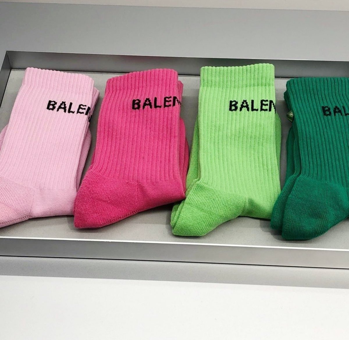 Image of Balenciaga Cotton Socks (colors available)