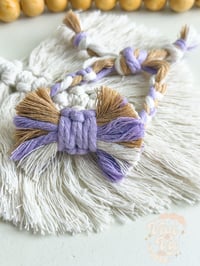 Image 4 of RTS-Labubu Zara Headband-Lavender,Cream, Tan