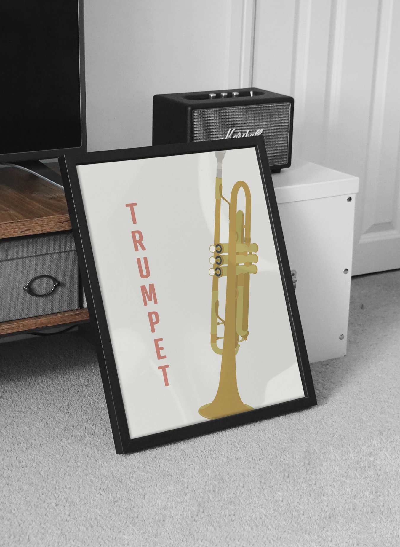 Image of Saxophone and Trumpet Prints