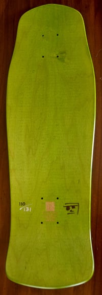 Image 2 of BLOCKHEAD - Sam Cunningham Evil Eye Skateboard Deck - Signed and Numbered