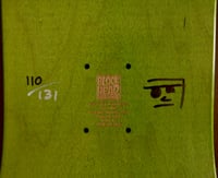 Image 5 of BLOCKHEAD - Sam Cunningham Evil Eye Skateboard Deck - Signed and Numbered