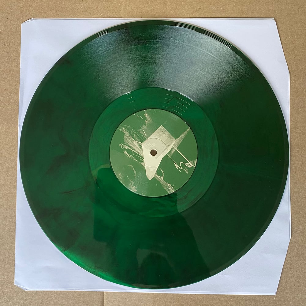 MIENAKUNARU ‘Strato Arcology’ Smoky Green/Black Vinyl LP