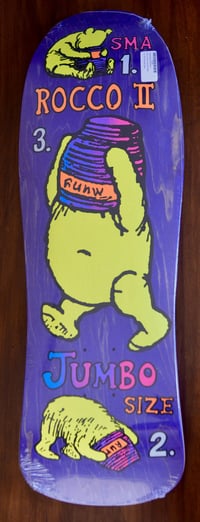 Image 1 of SANTA MONICA AIRLINES - Rocco 2 Jumbo Skateboard Deck