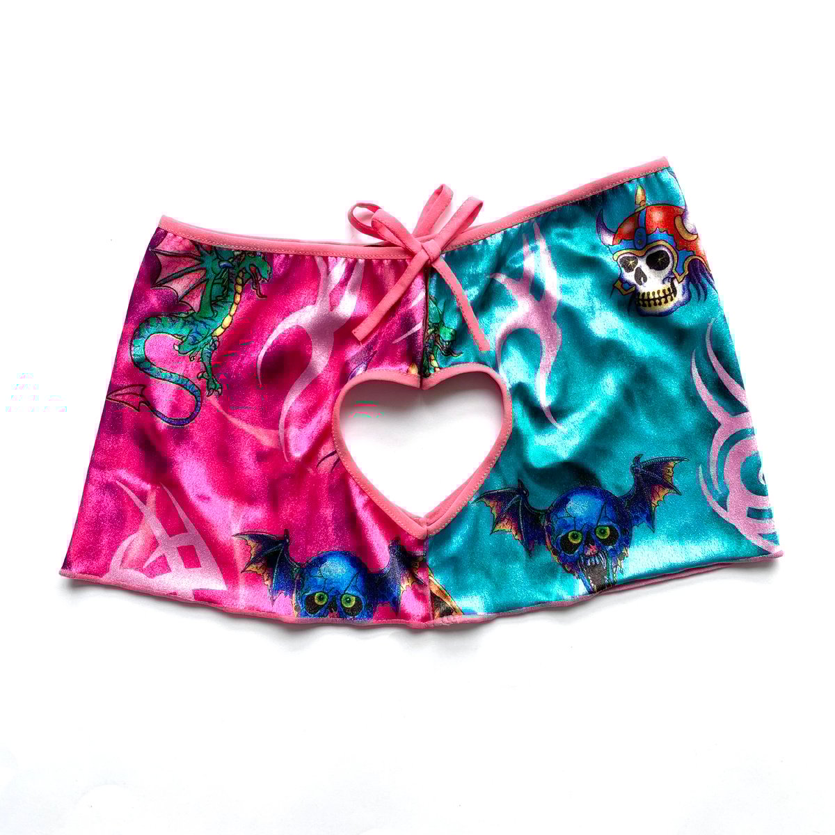Image of Vixen - Heart mini skirt