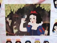 Image 2 of SNOW WHITE BOOKMARKS + PRINT + POLAROID