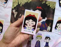 Image 3 of SNOW WHITE BOOKMARKS + PRINT + POLAROID