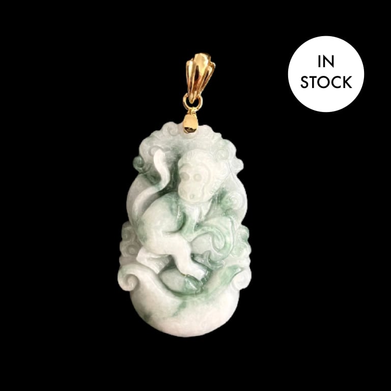 jade rooster pendant meaning