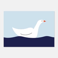 Canal Swan- Fine Art Print