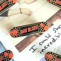 Image 2 of Bad Blood Enamel Pin