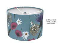 Image 2 of 'Château Blue' lampshade