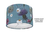 Image 3 of 'Château Blue' lampshade