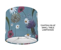 Image 4 of 'Château Blue' lampshade